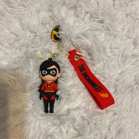The Incredibles Keychain with Red Strap - Picture 2 of 3